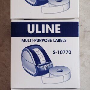 Uline Labels S 10770 Compatible Dymo® Printers Labels 30336 1" X 2 1/8" 3 Rolls